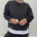 coordinato in tessuto elasticizzato punto milano